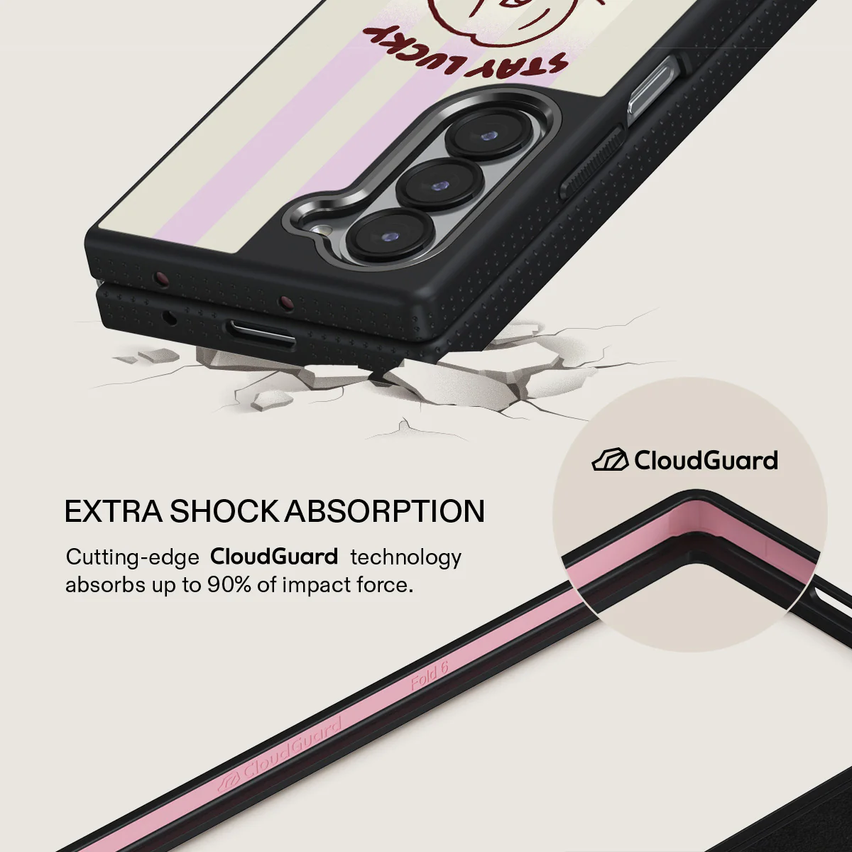Stay Lucky - Samsung Galaxy Z Fold 6 Case - Image 10