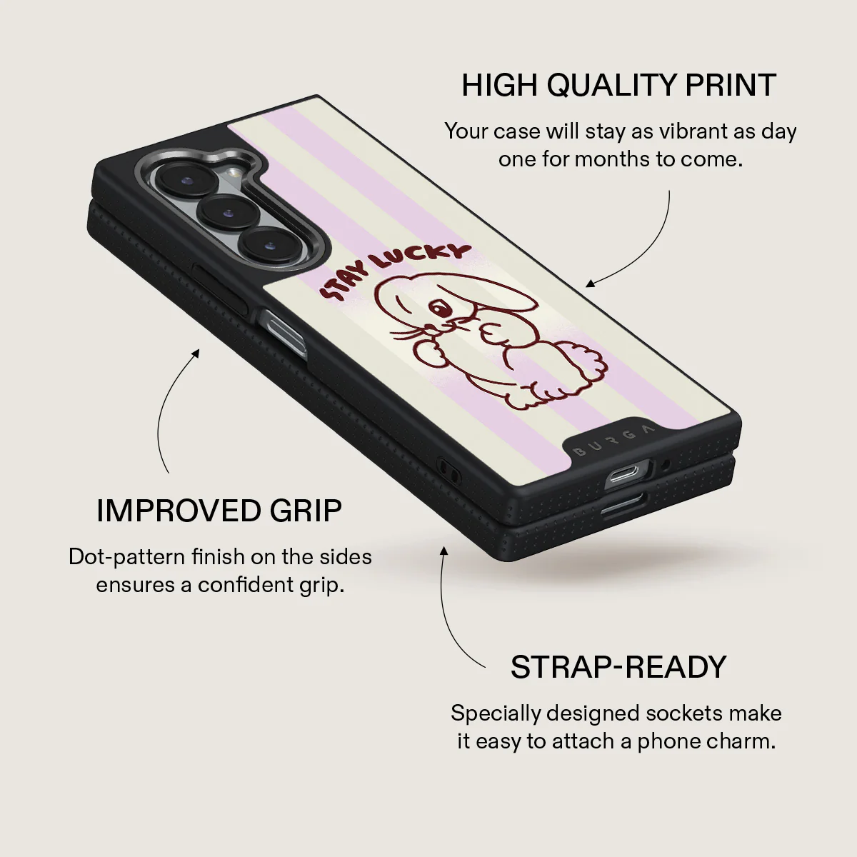 Stay Lucky - Samsung Galaxy Z Fold 6 Case - Image 12