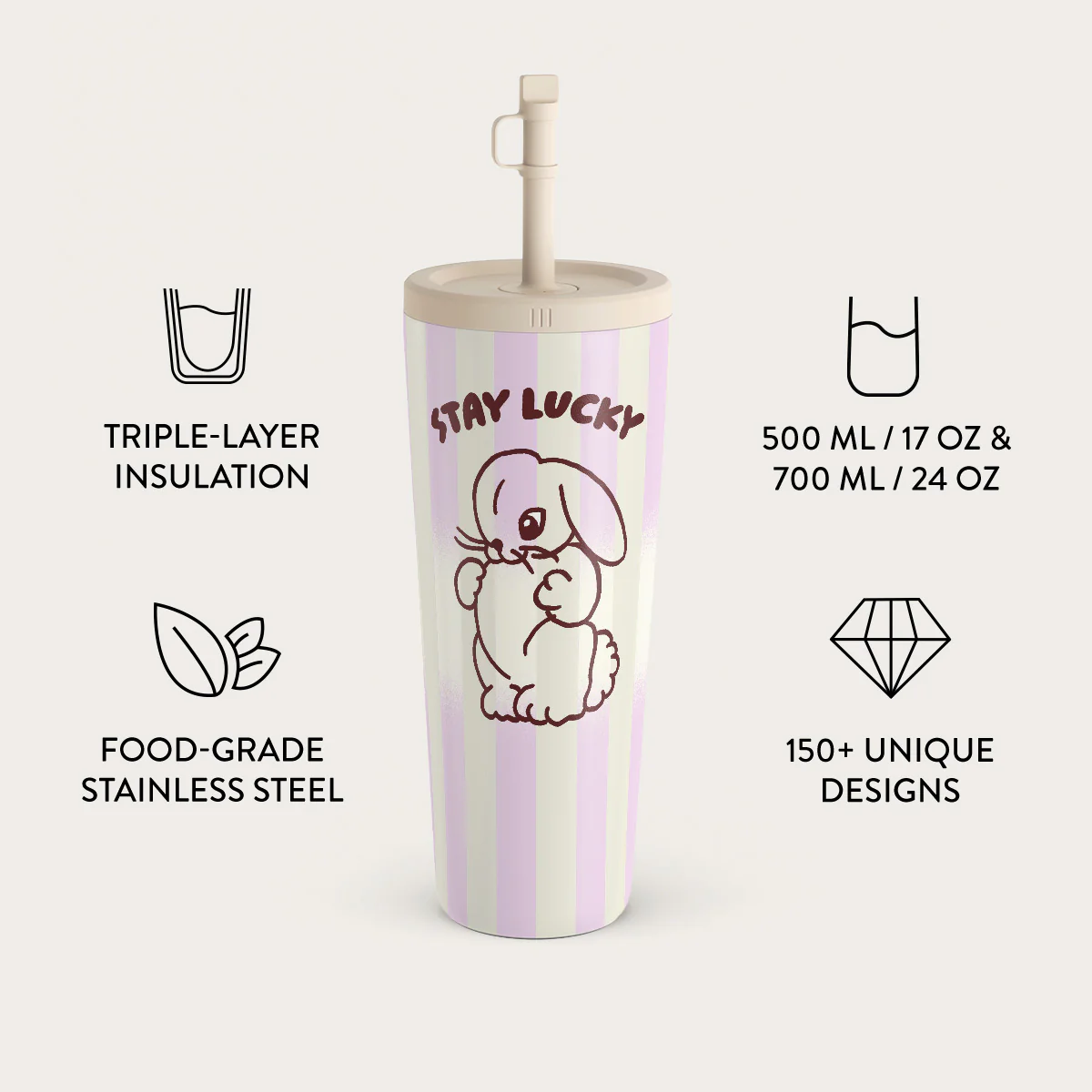 Stay Lucky - Travel Mug - Image 10