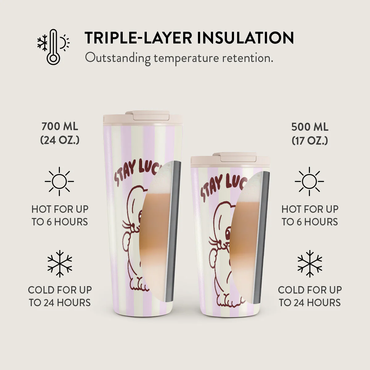 Stay Lucky - Travel Mug - Image 13
