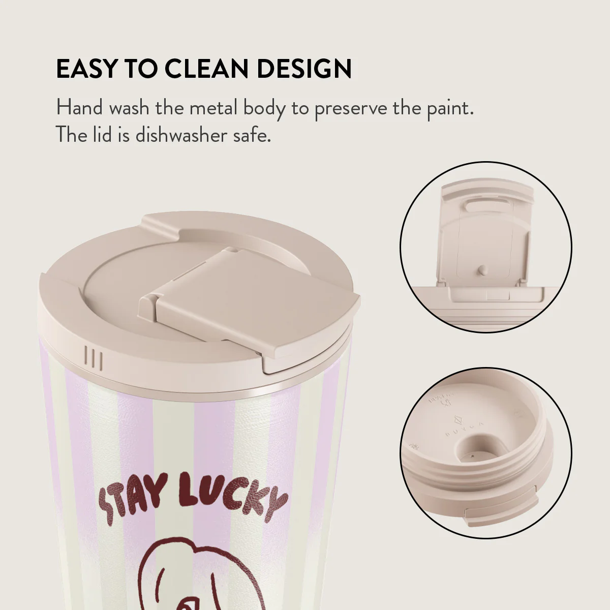 Stay Lucky - Travel Mug - Image 16