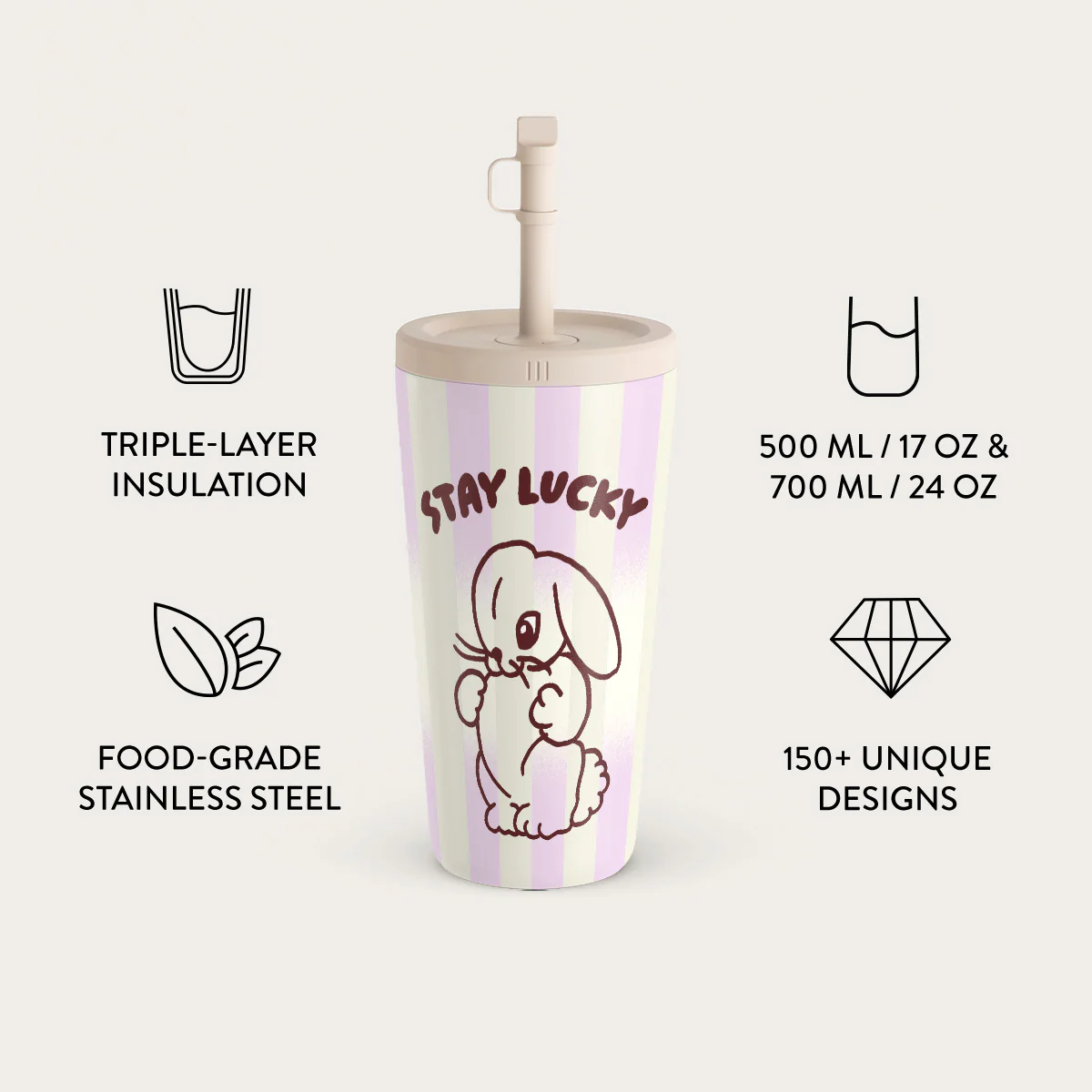 Stay Lucky - Travel Mug - Image 8