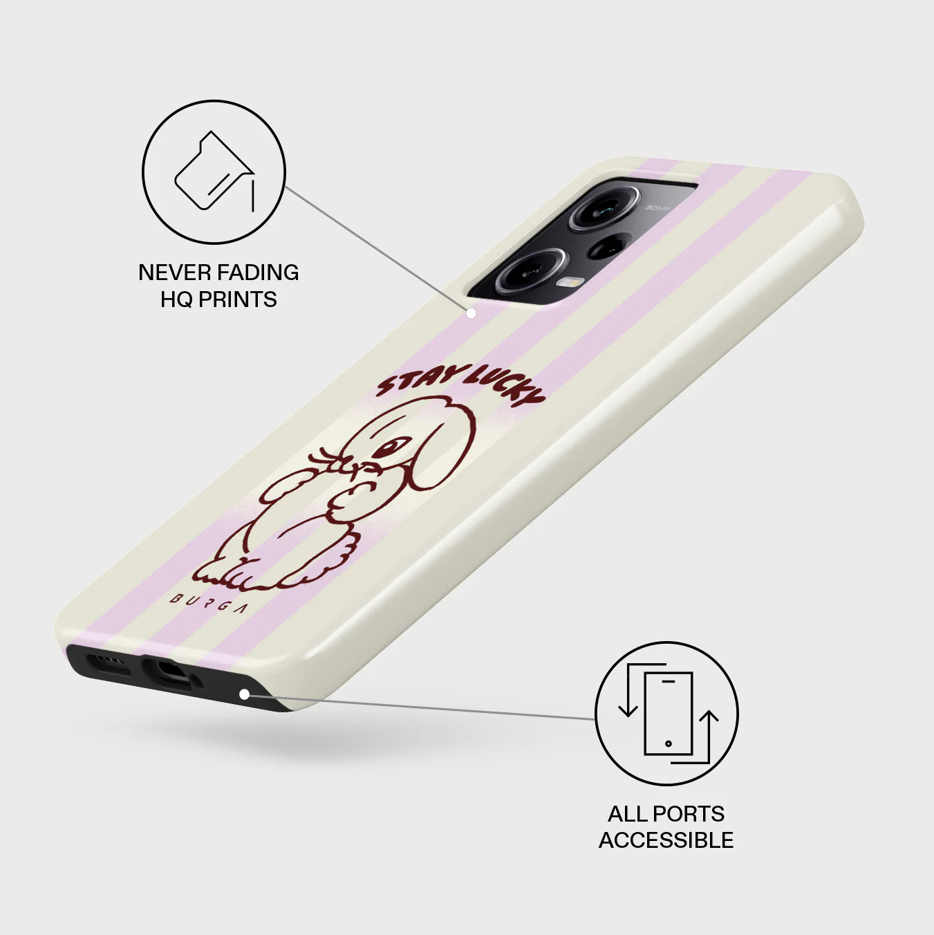 Stay Lucky - Xiaomi Redmi Note 12 Pro 5G Case - Image 3