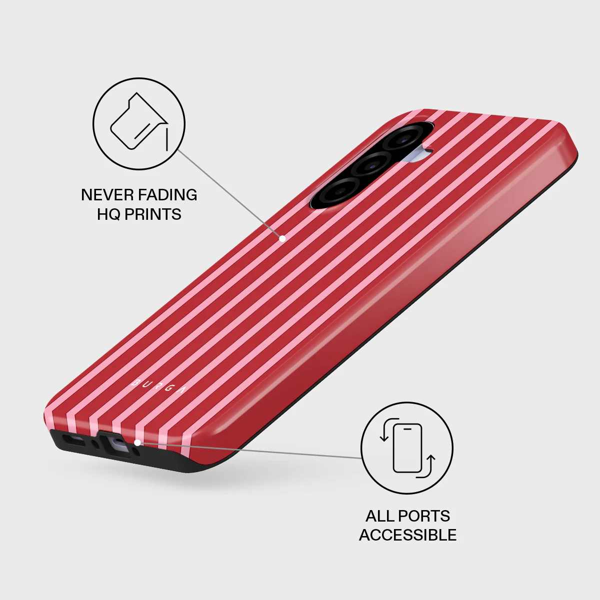 Strawberry Jam - Samsung Galaxy A37 5G Case - Image 3