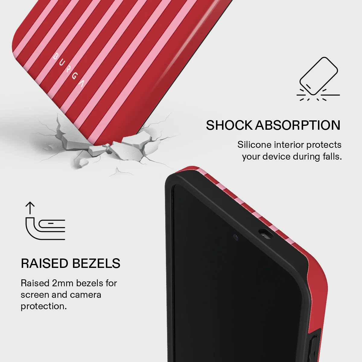 Strawberry Jam - Samsung Galaxy S25 FE Case - Image 4