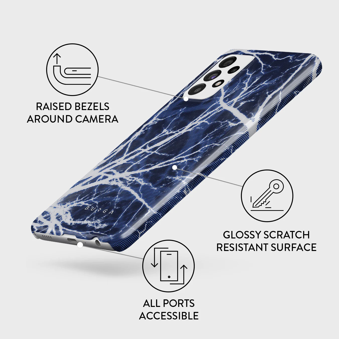 Subzero - Samsung Galaxy A72 4G / 5G Case - Image 3