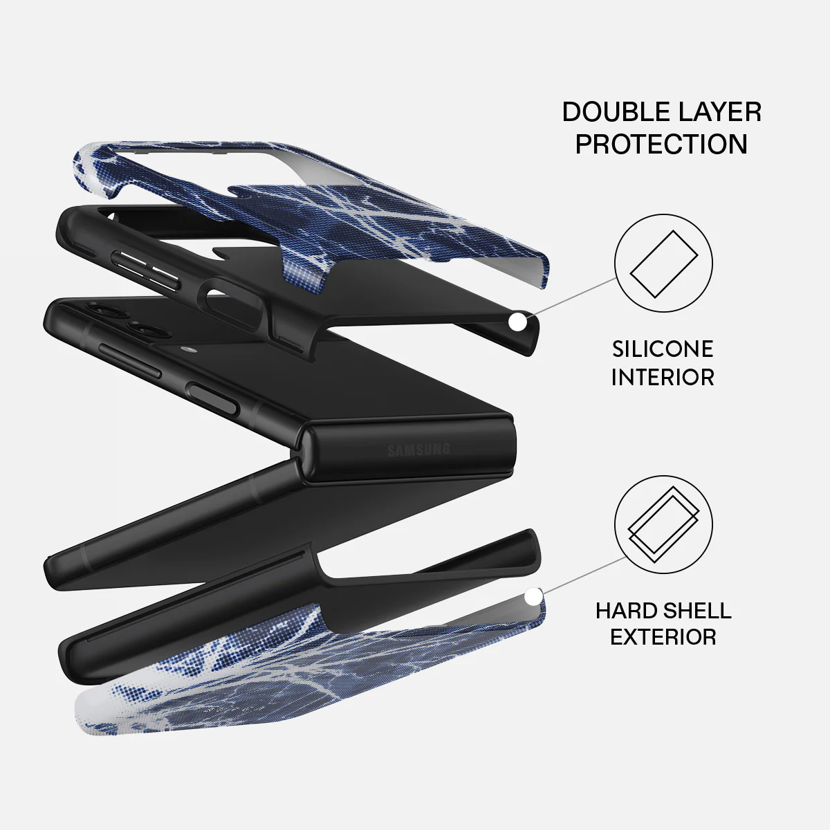 Subzero - Samsung Galaxy Z Flip 3 Case - Image 2
