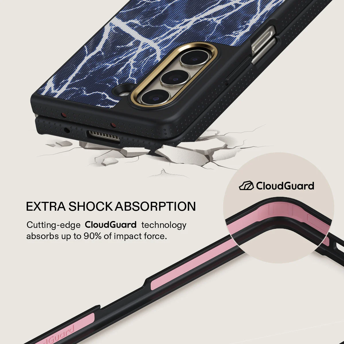 Subzero - Samsung Galaxy Z Fold 5 Case - Image 3
