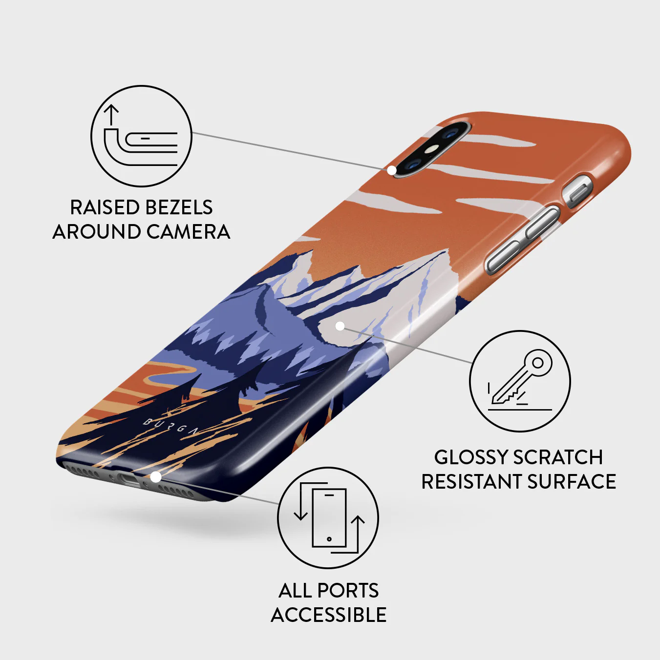 Summit - iPhone X / XS Case - Image 3
