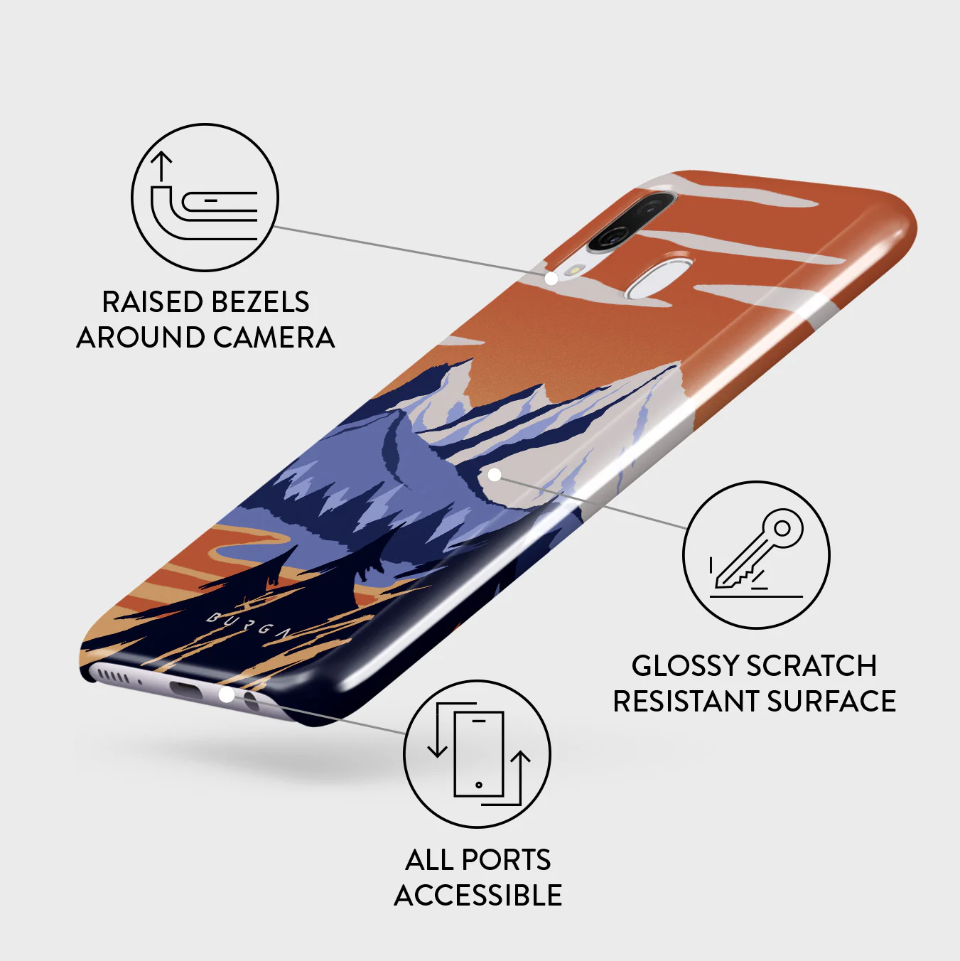Summit - Samsung Galaxy A40 Case - Image 3