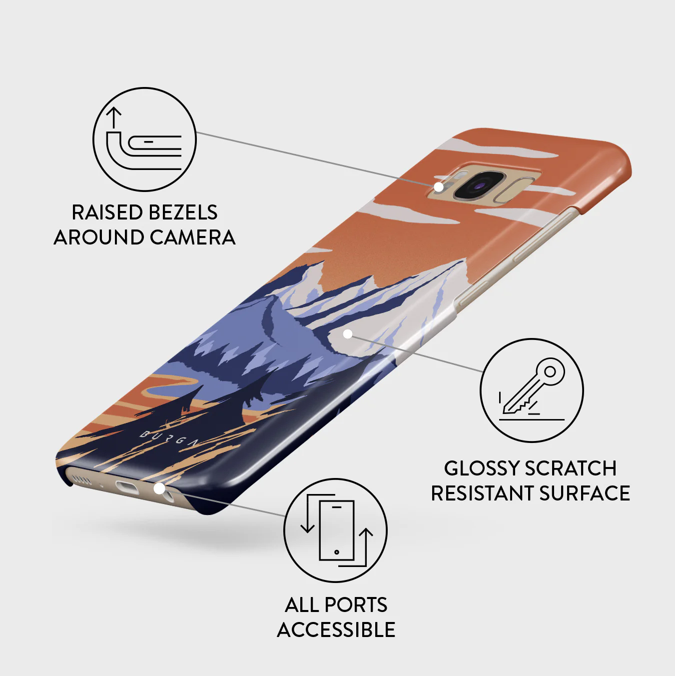 Summit - Samsung Galaxy S8 Case - Image 3