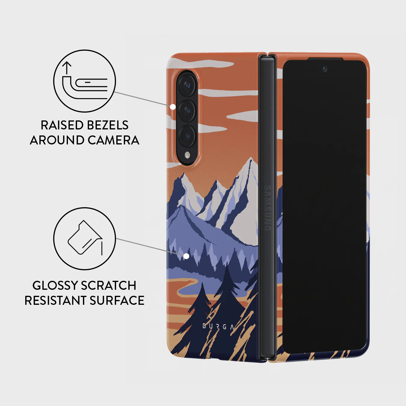 Summit - Samsung Galaxy Z Fold 3 Case - Image 3