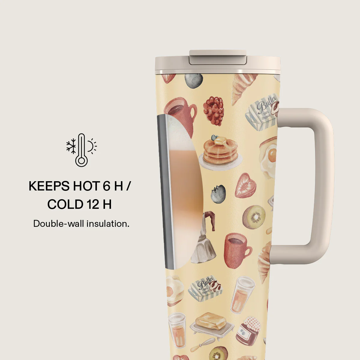 Sunny Side Up - EasyGrip Travel Mug - Image 4