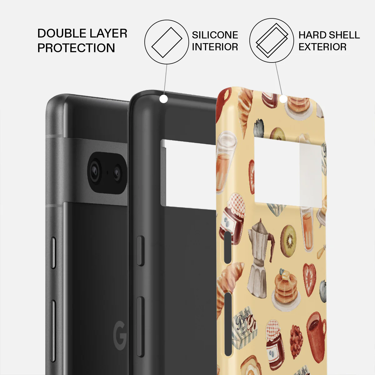 Sunny Side Up - Google Pixel 7a Case - Image 2