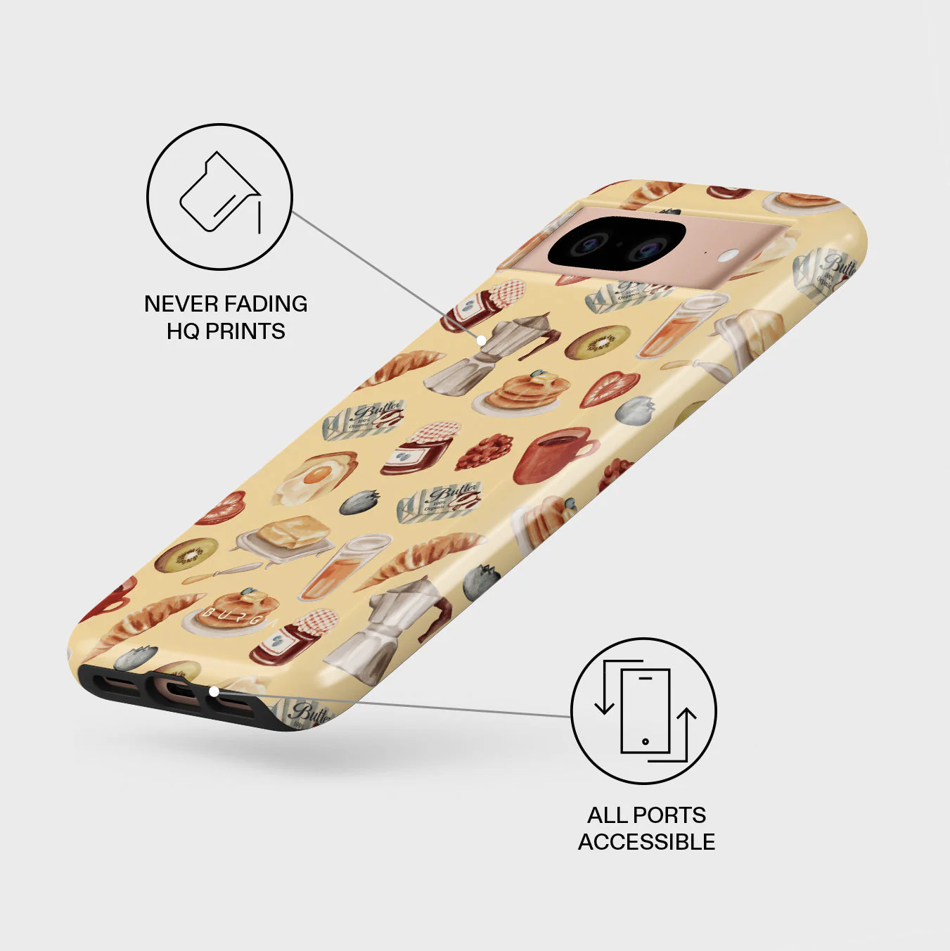 Sunny Side Up - Google Pixel 8 Case - Image 3