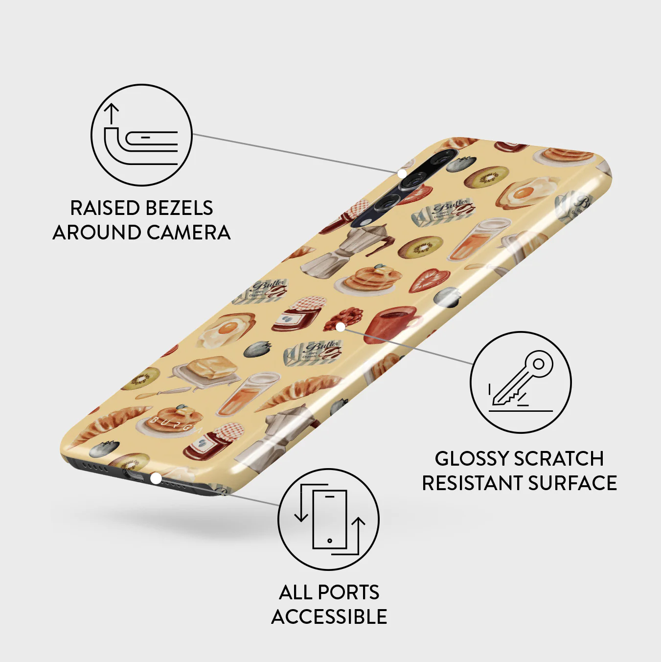 Sunny Side Up - Huawei P20 Case - Image 3