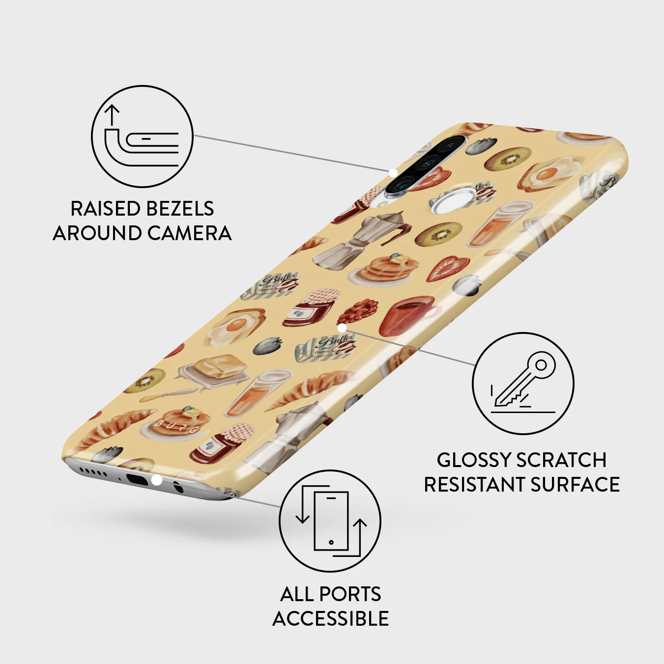 Sunny Side Up - Huawei P30 Lite Case - Image 3