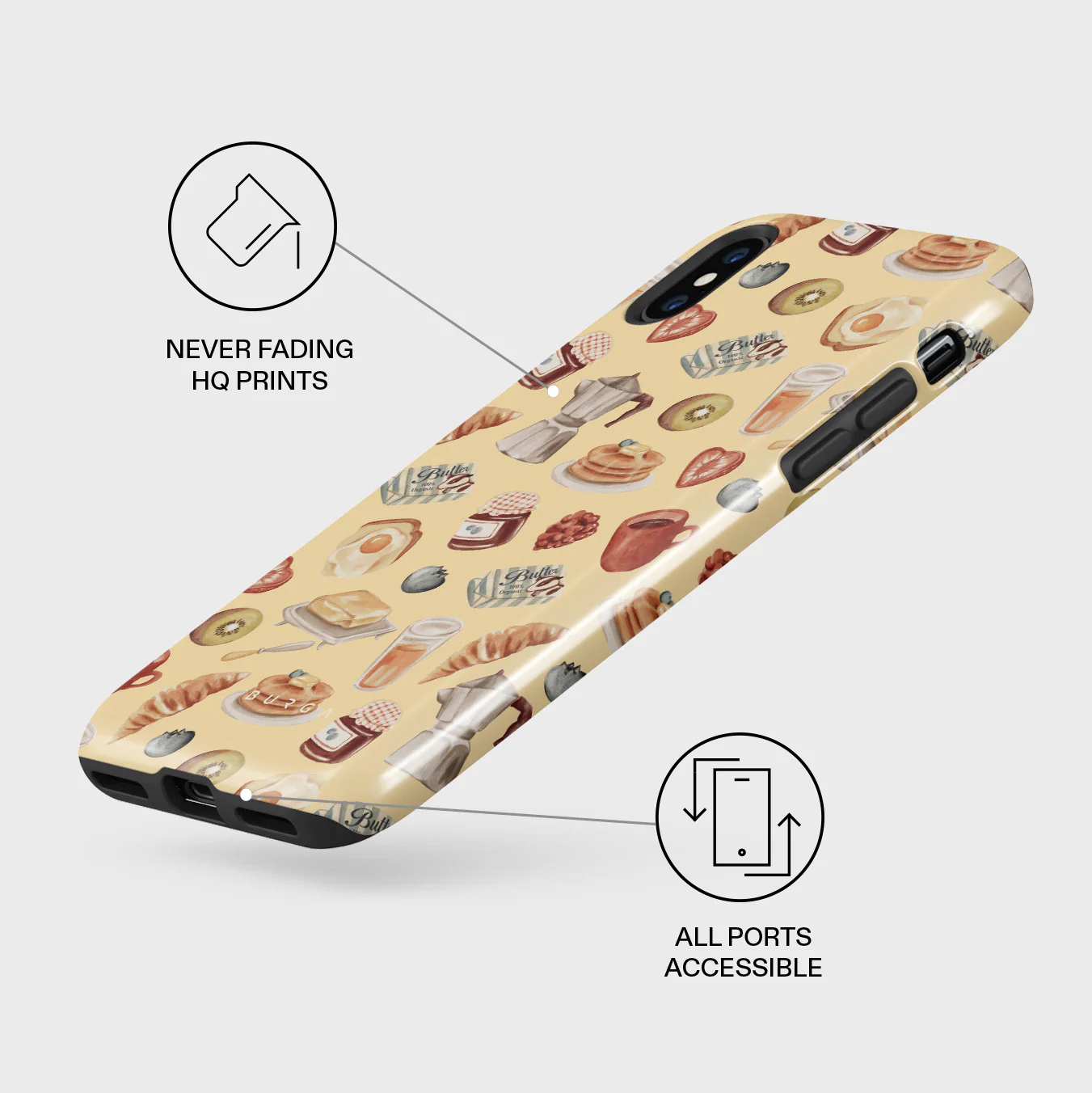 Sunny Side Up - iPhone X / XS Case - Image 7