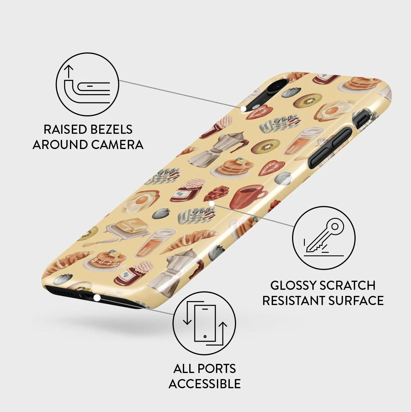 Sunny Side Up - iPhone XR Case - Image 3