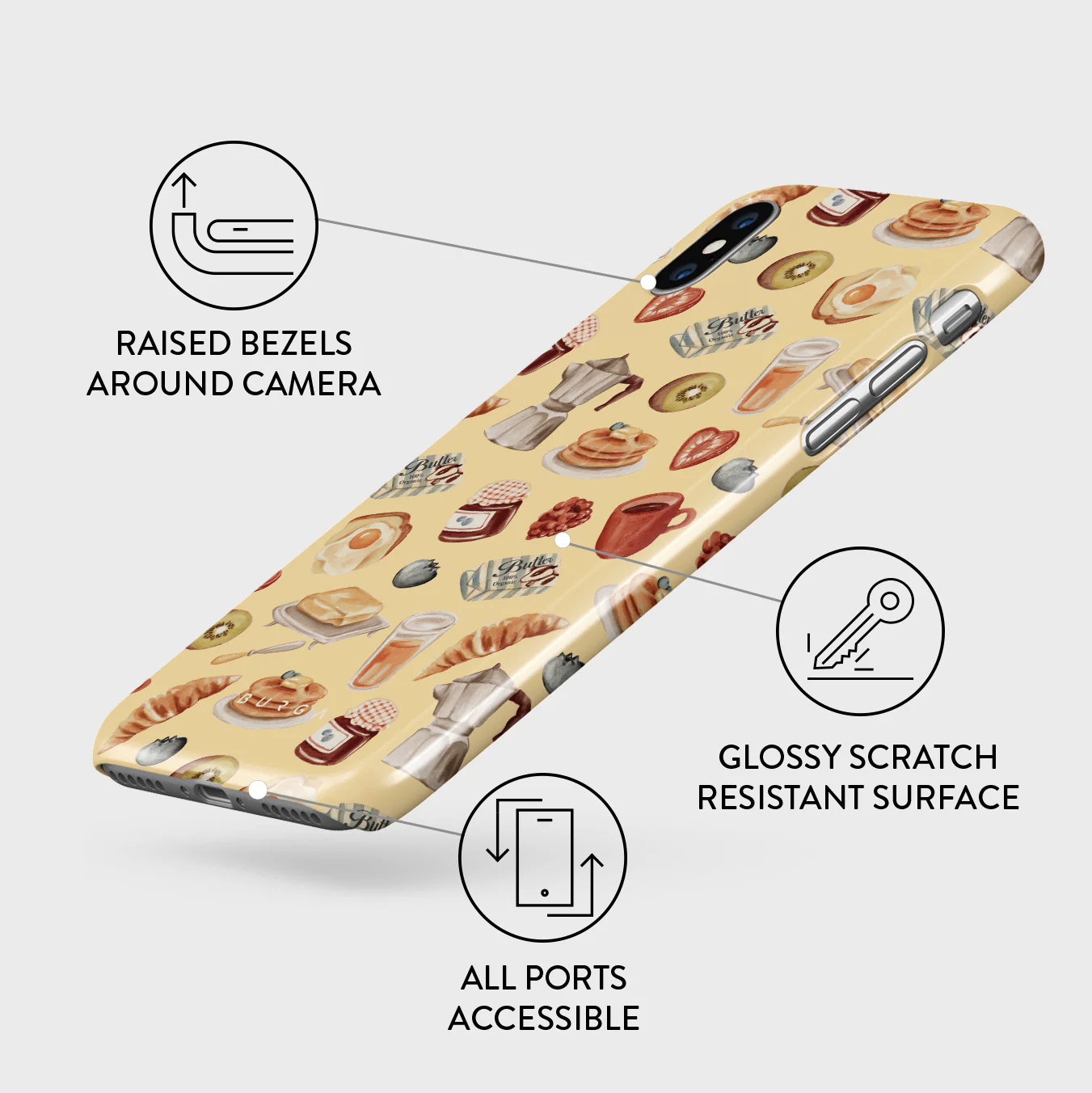 Sunny Side Up - iPhone XS Max Case - Image 3