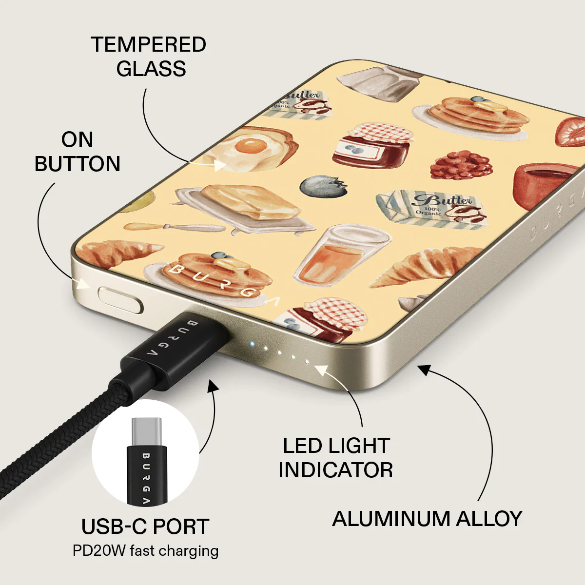 Sunny Side Up - Magnetic Power Bank - Image 10