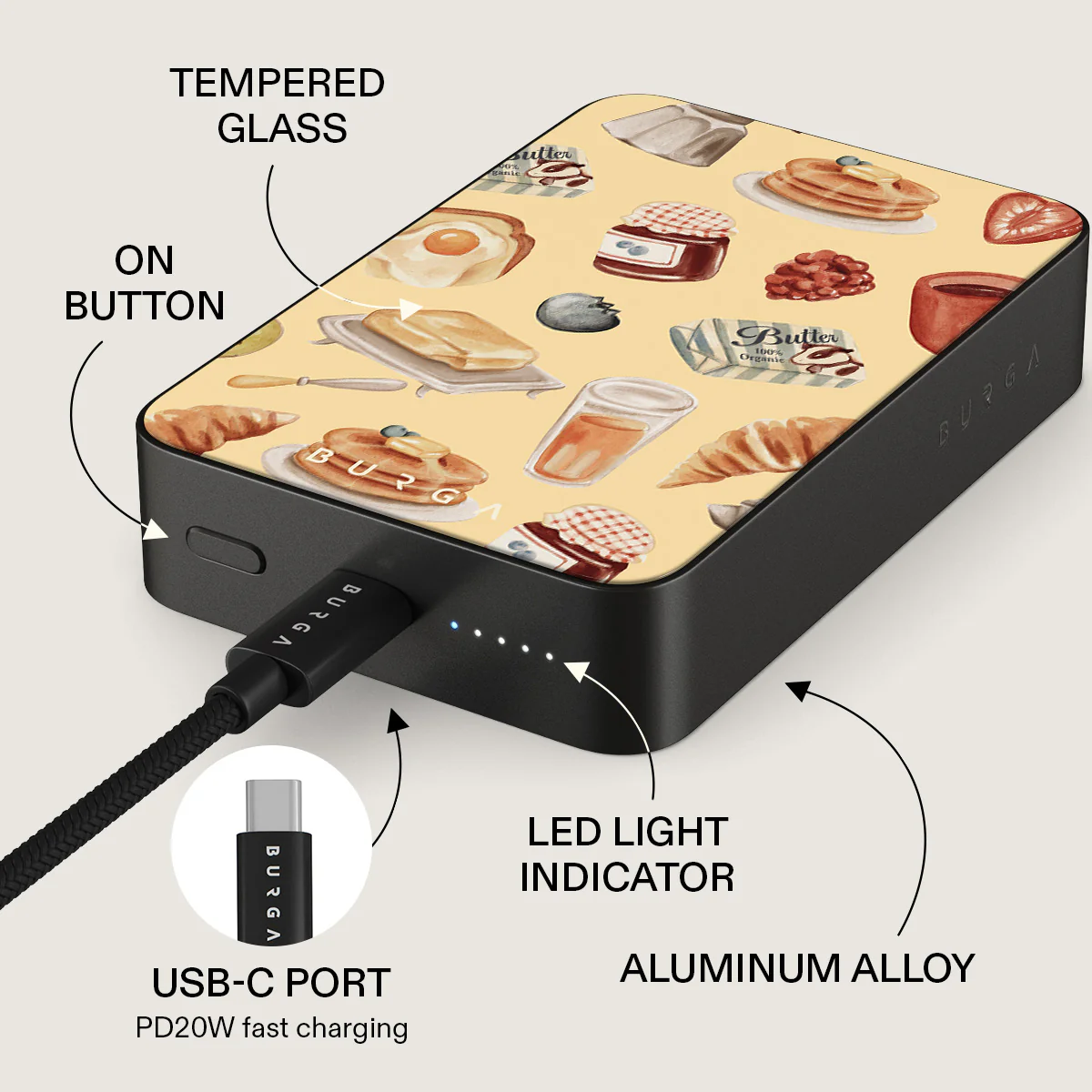 Sunny Side Up - Magnetic Power Bank - Image 35
