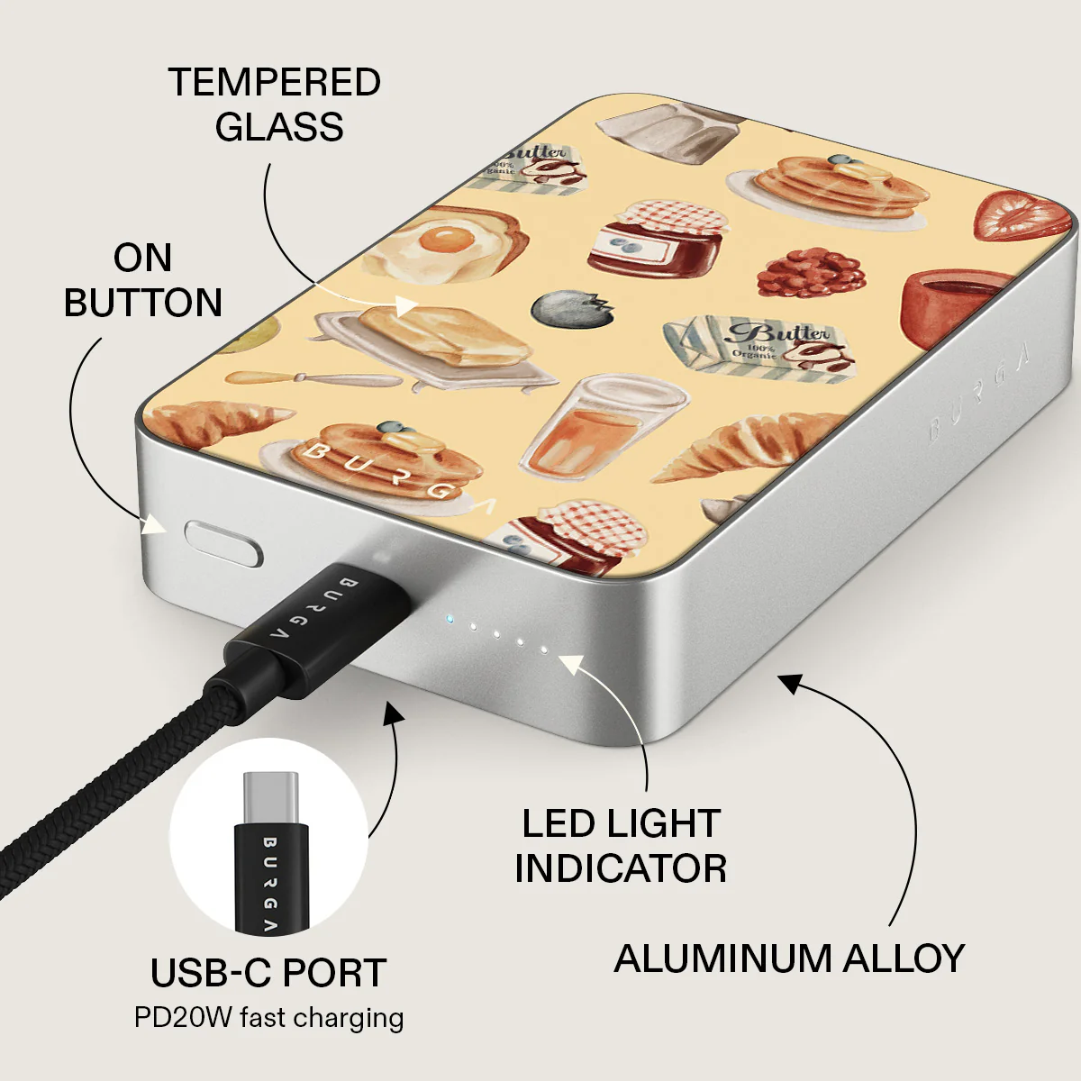 Sunny Side Up - Magnetic Power Bank - Image 45