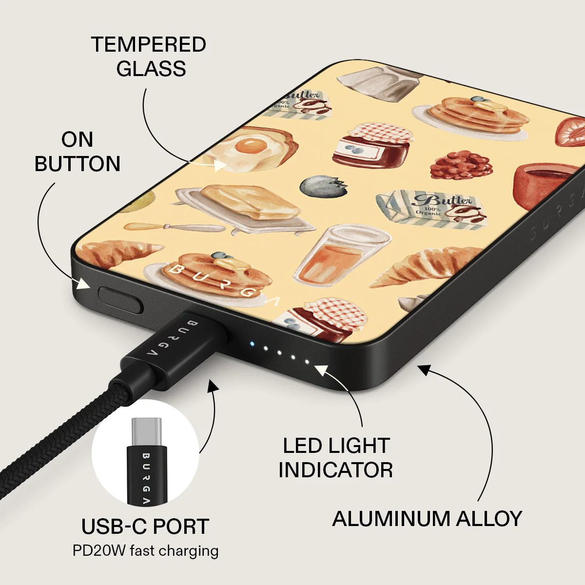 Sunny Side Up - Magnetic Power Bank - Image 5