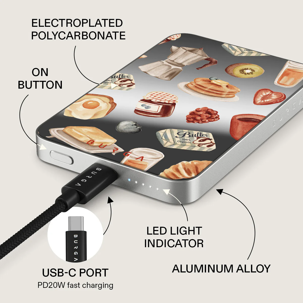 Sunny Side Up - Magnetic Power Bank - Image 60