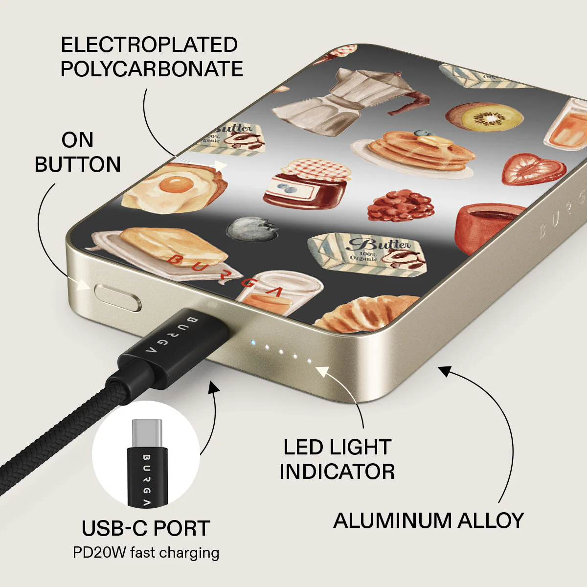 Sunny Side Up - Magnetic Power Bank - Image 70