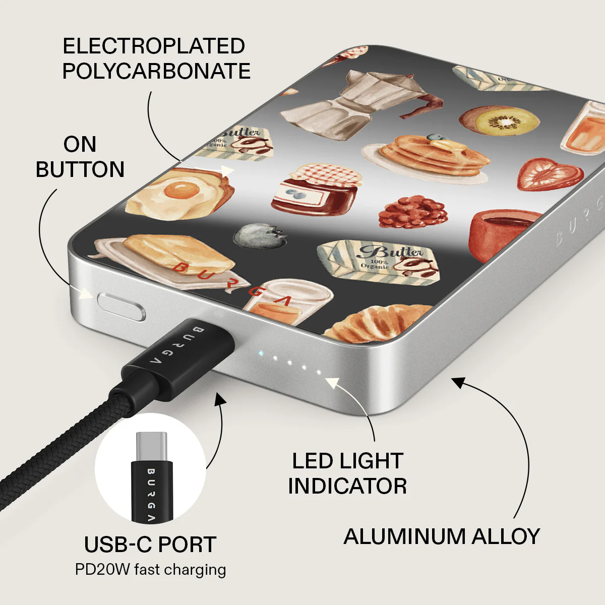 Sunny Side Up - Magnetic Power Bank - Image 75