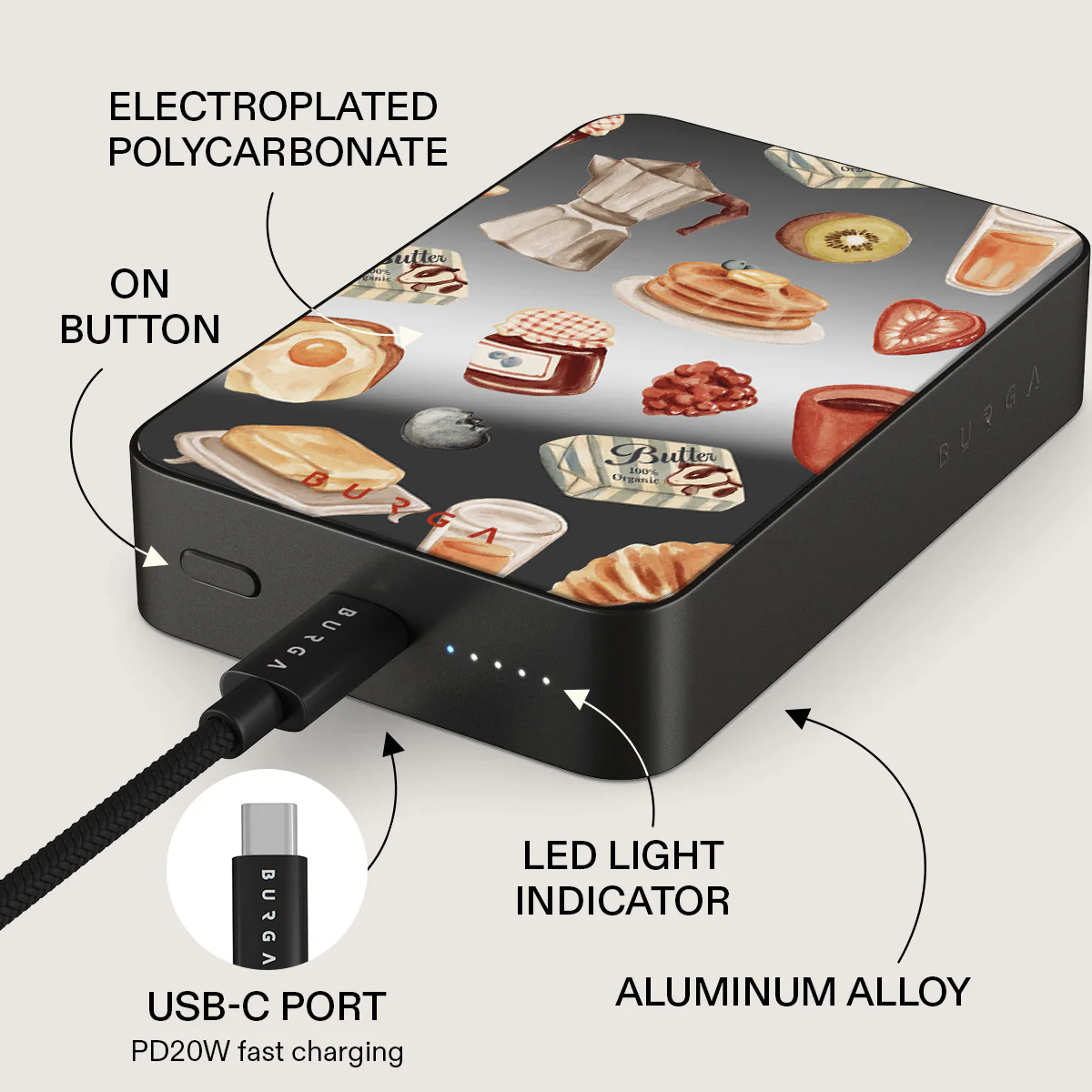 Sunny Side Up - Magnetic Power Bank - Image 80
