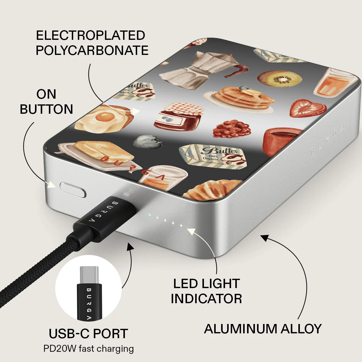 Sunny Side Up - Magnetic Power Bank - Image 90