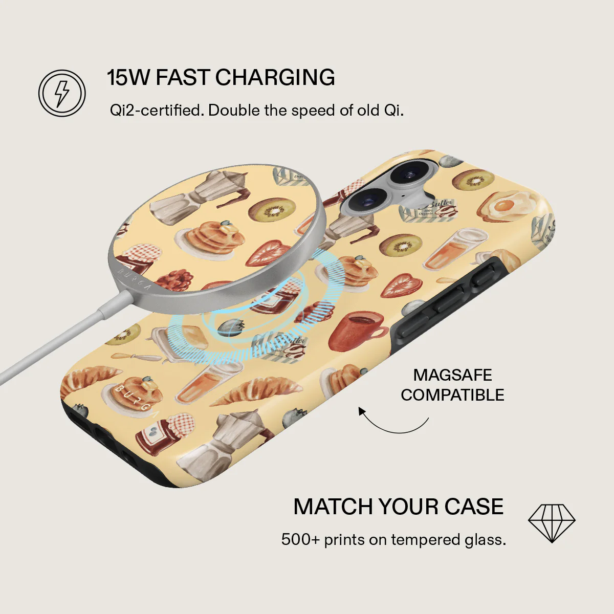 Sunny Side Up - Magnetic Wireless Charger - Image 8