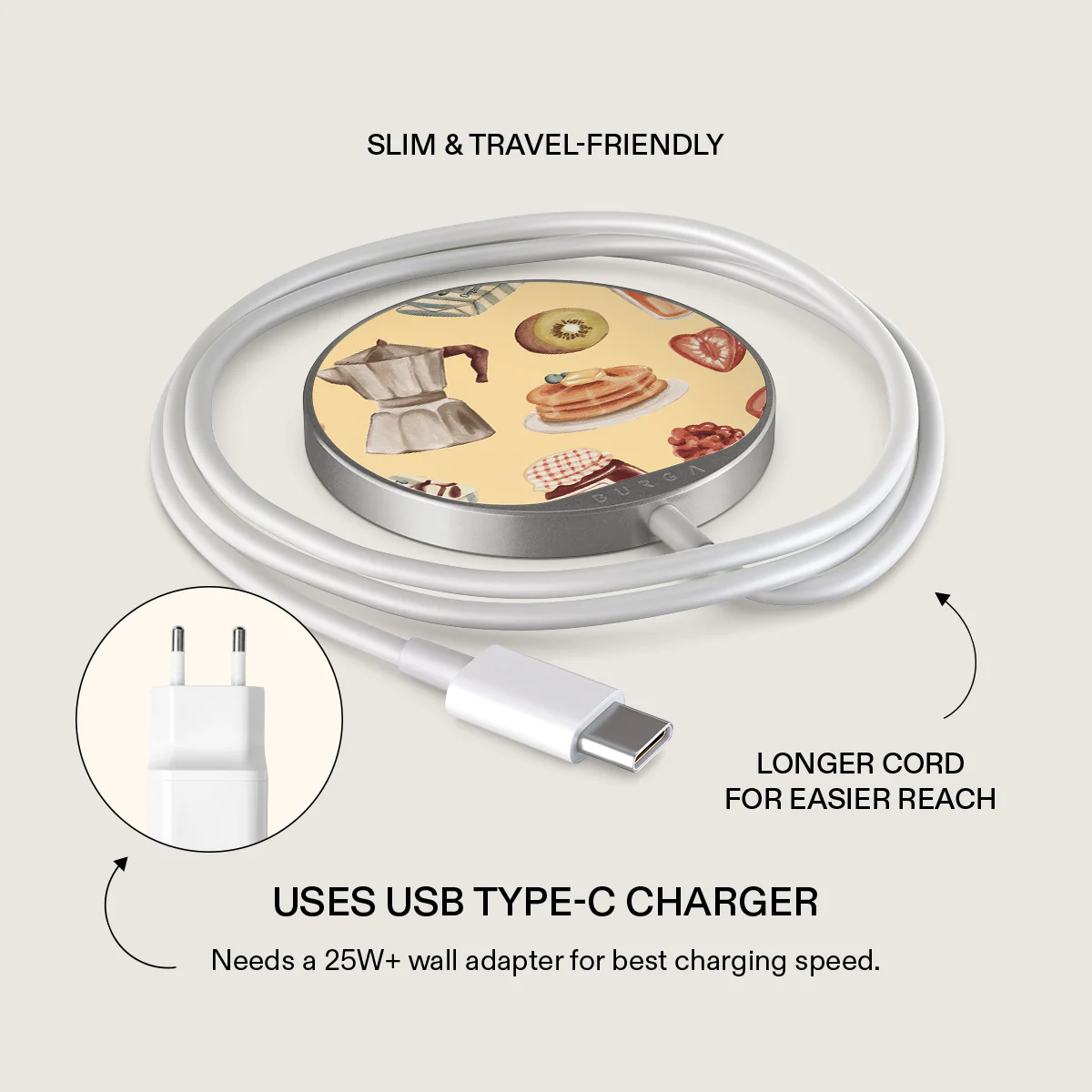 Sunny Side Up - Magnetic Wireless Charger - Image 9