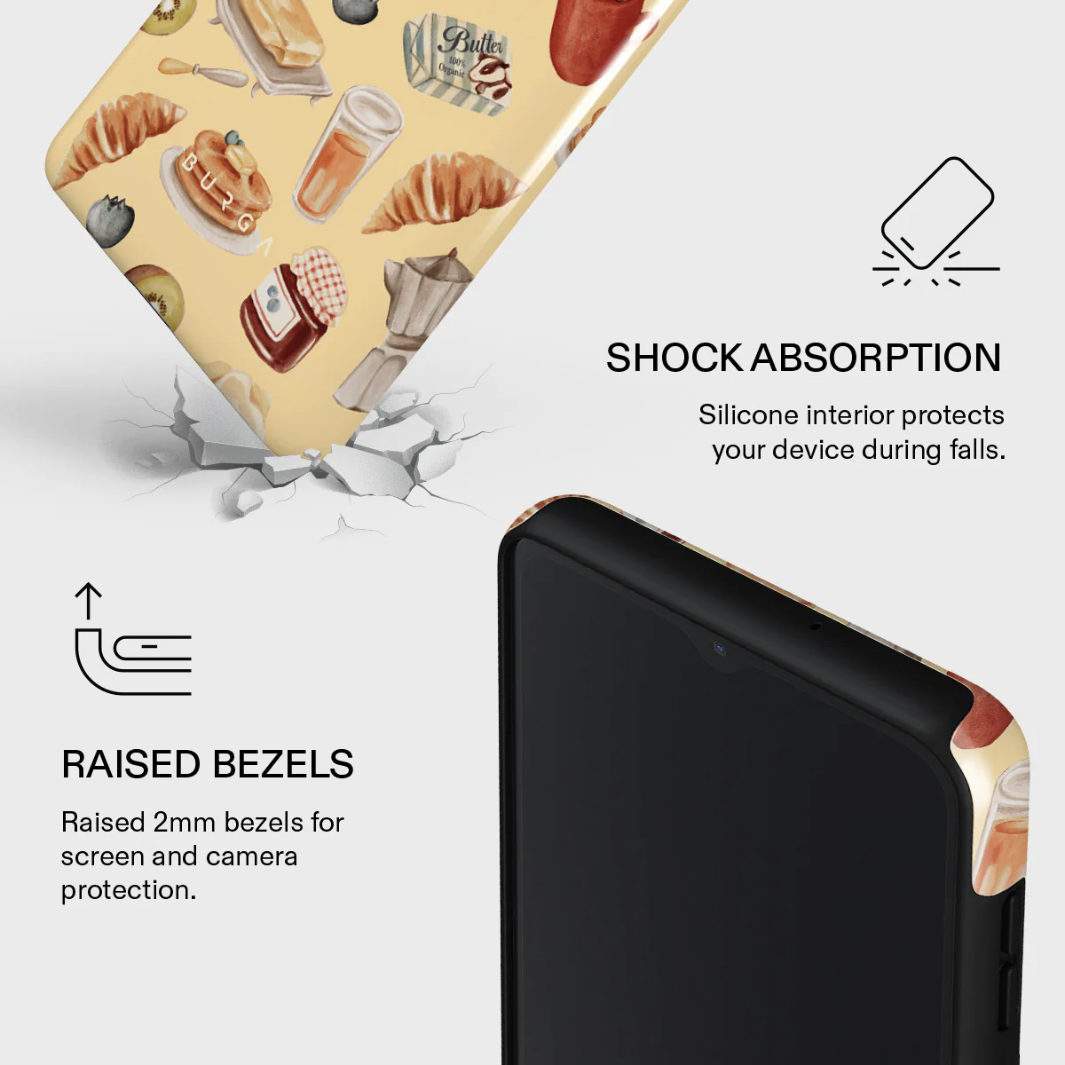 Sunny Side Up - Samsung Galaxy A12 4G Case - Image 4