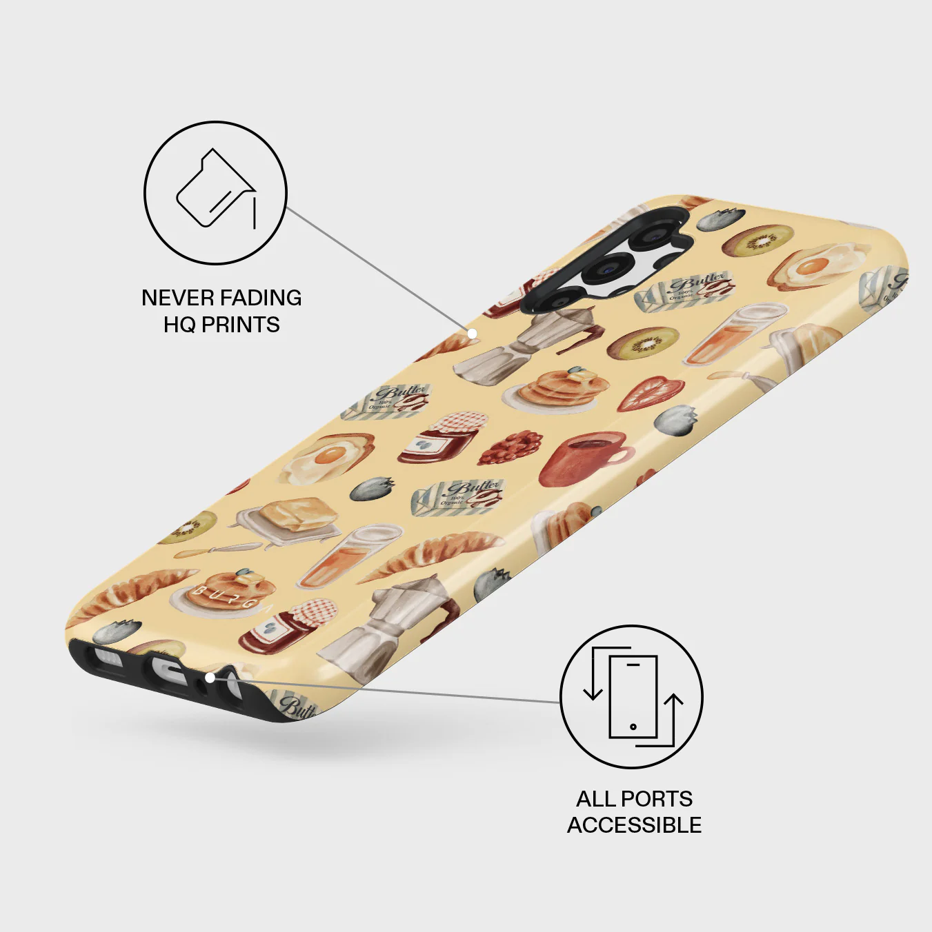 Sunny Side Up - Samsung Galaxy A13 4G Case - Image 3