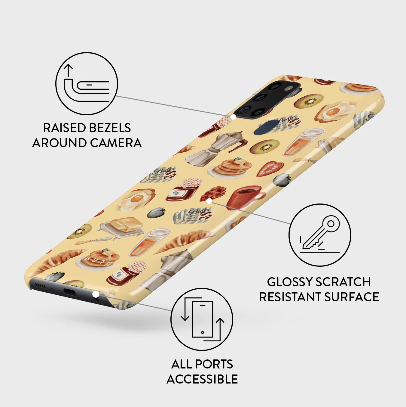 Sunny Side Up - Samsung Galaxy A21s 4G Case - Image 3