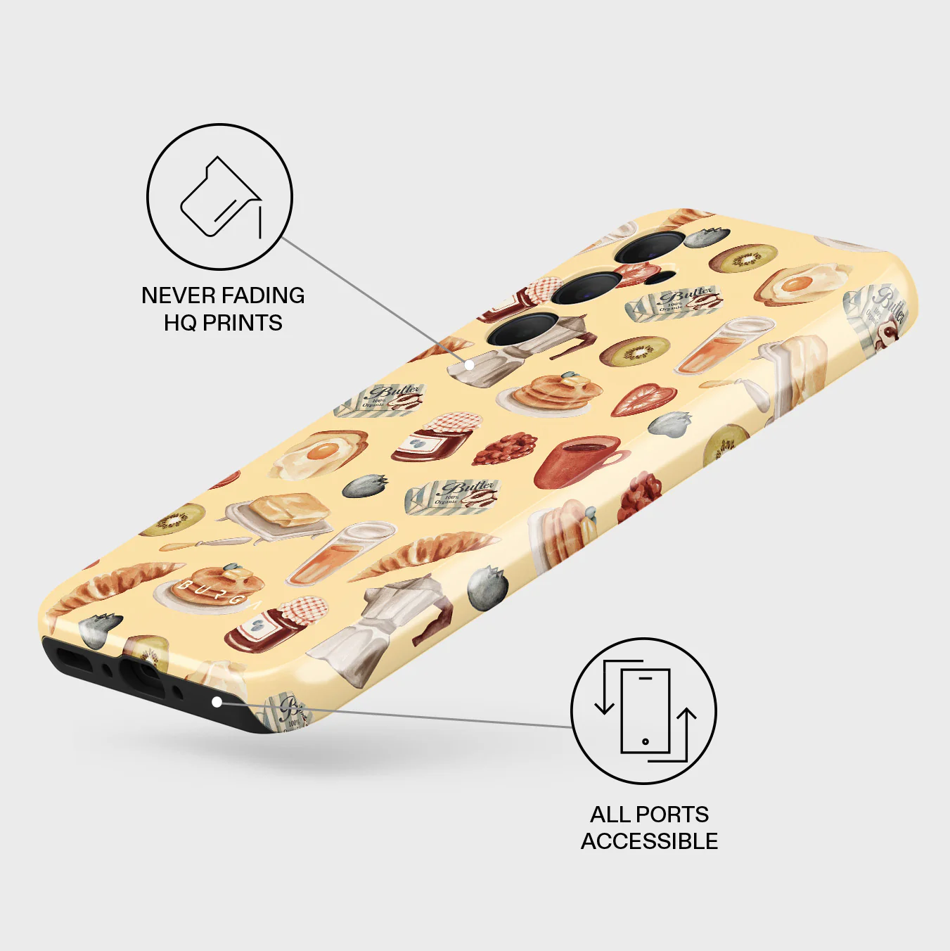 Sunny Side Up - Samsung Galaxy A35 Case - Image 3
