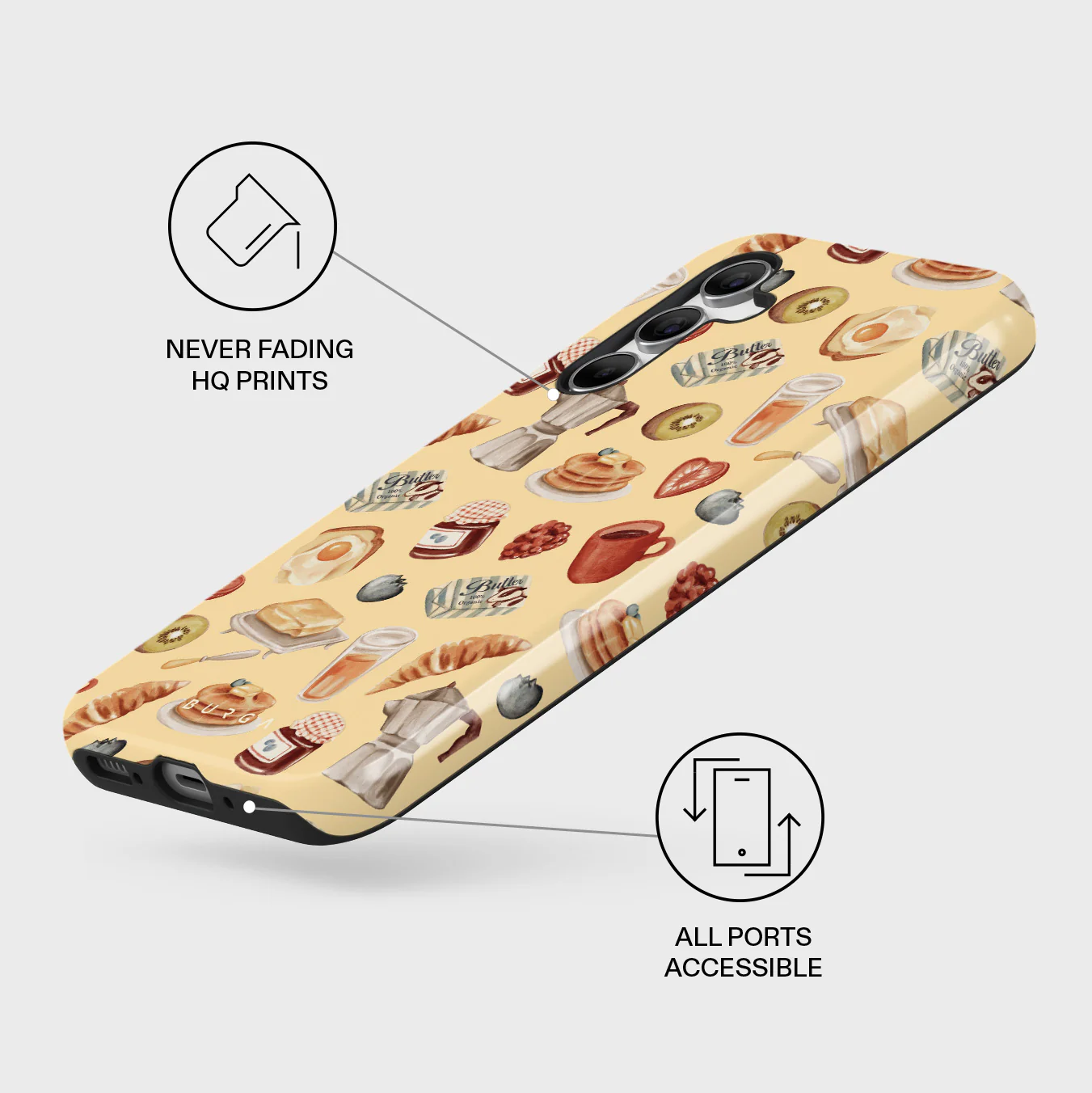 Sunny Side Up - Samsung Galaxy A55 Case - Image 3