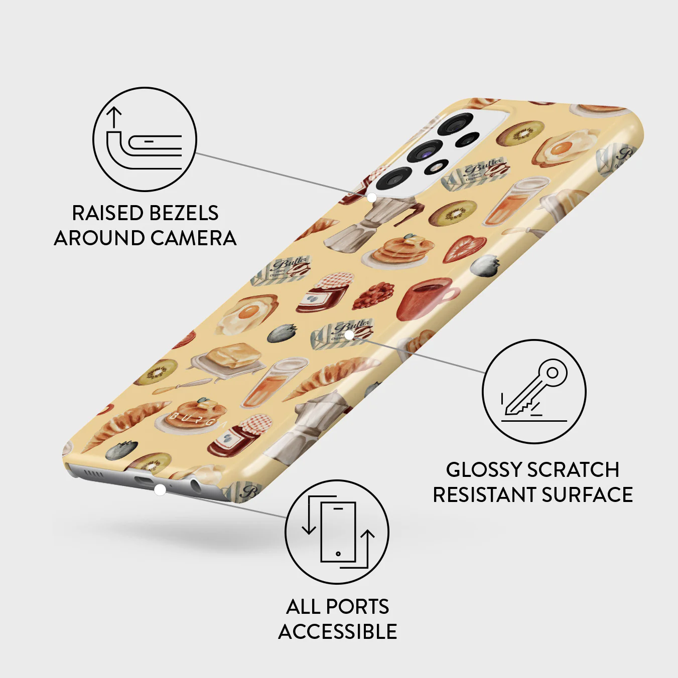 Sunny Side Up - Samsung Galaxy A72 4G / 5G Case - Image 3