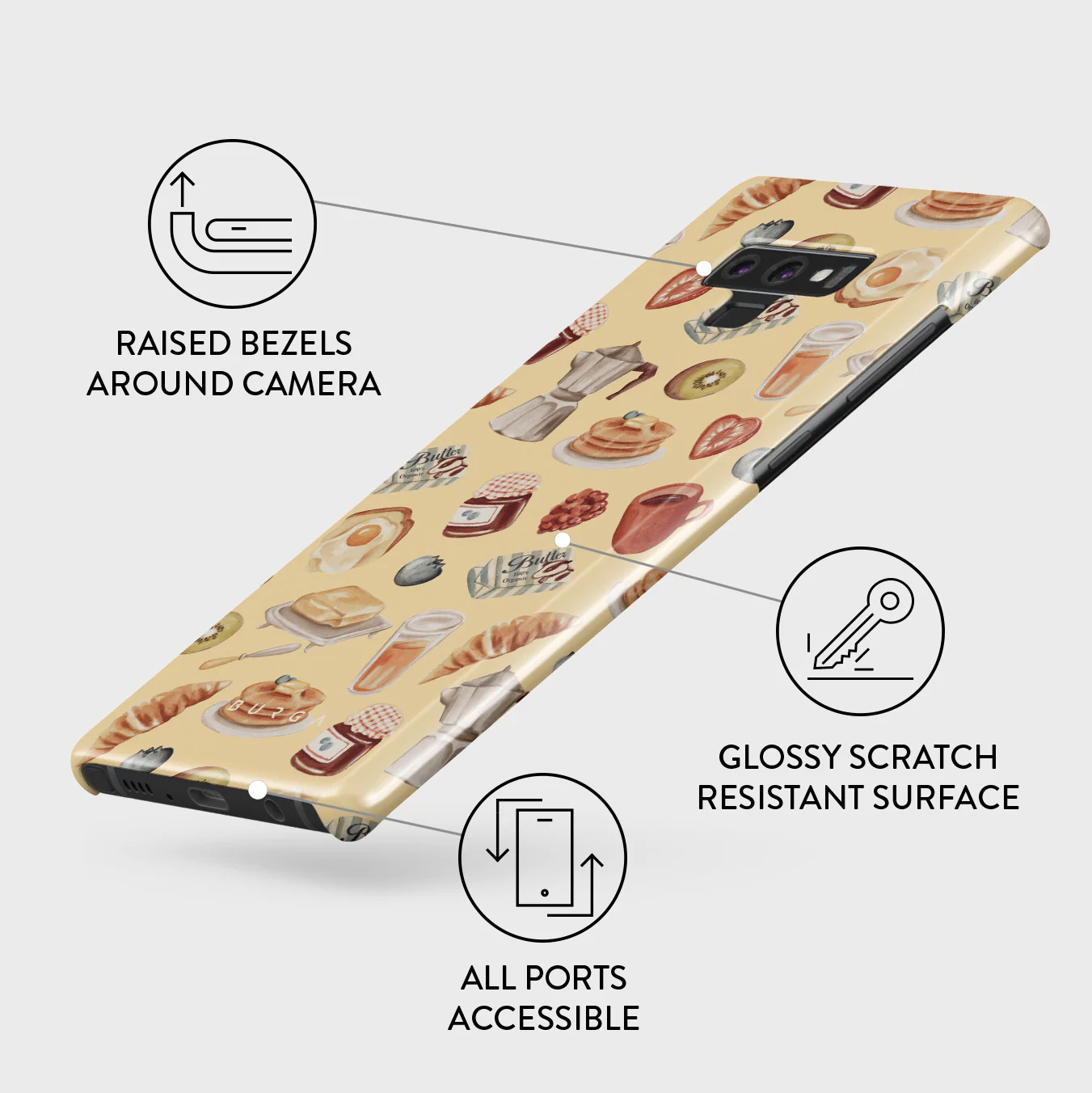 Sunny Side Up - Samsung Galaxy Note 9 Case - Image 3