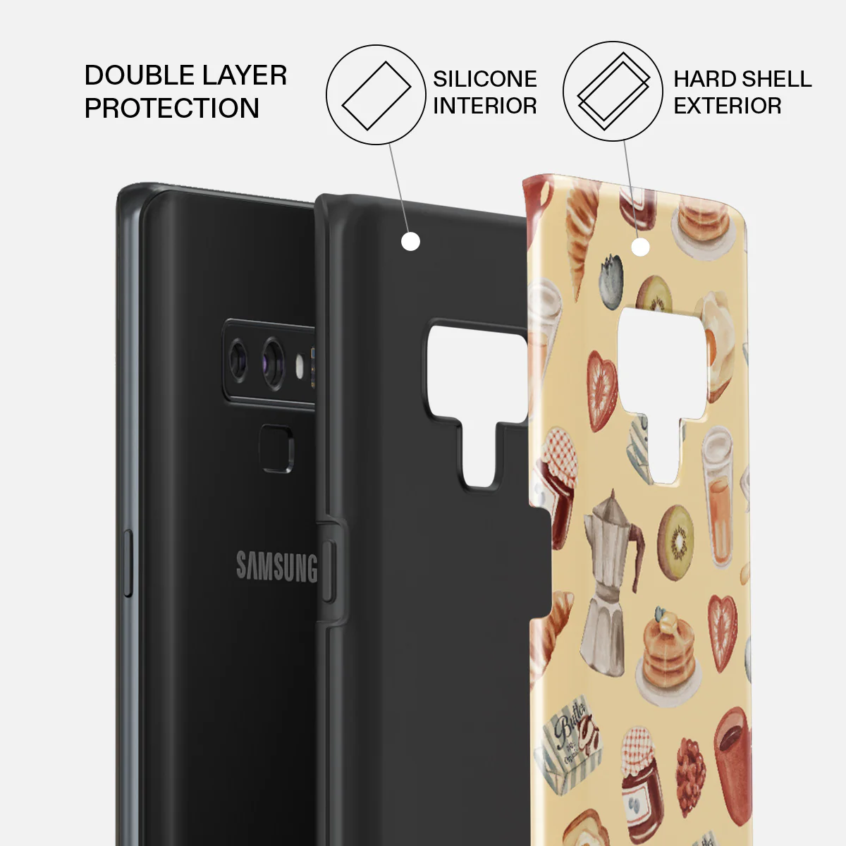 Sunny Side Up - Samsung Galaxy Note 9 Case - Image 6