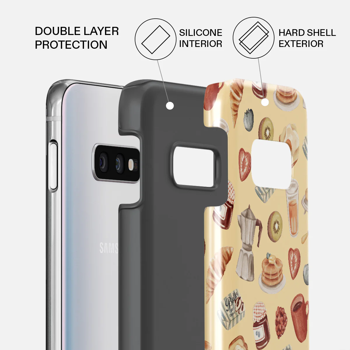 Sunny Side Up - Samsung Galaxy S10E Case - Image 2