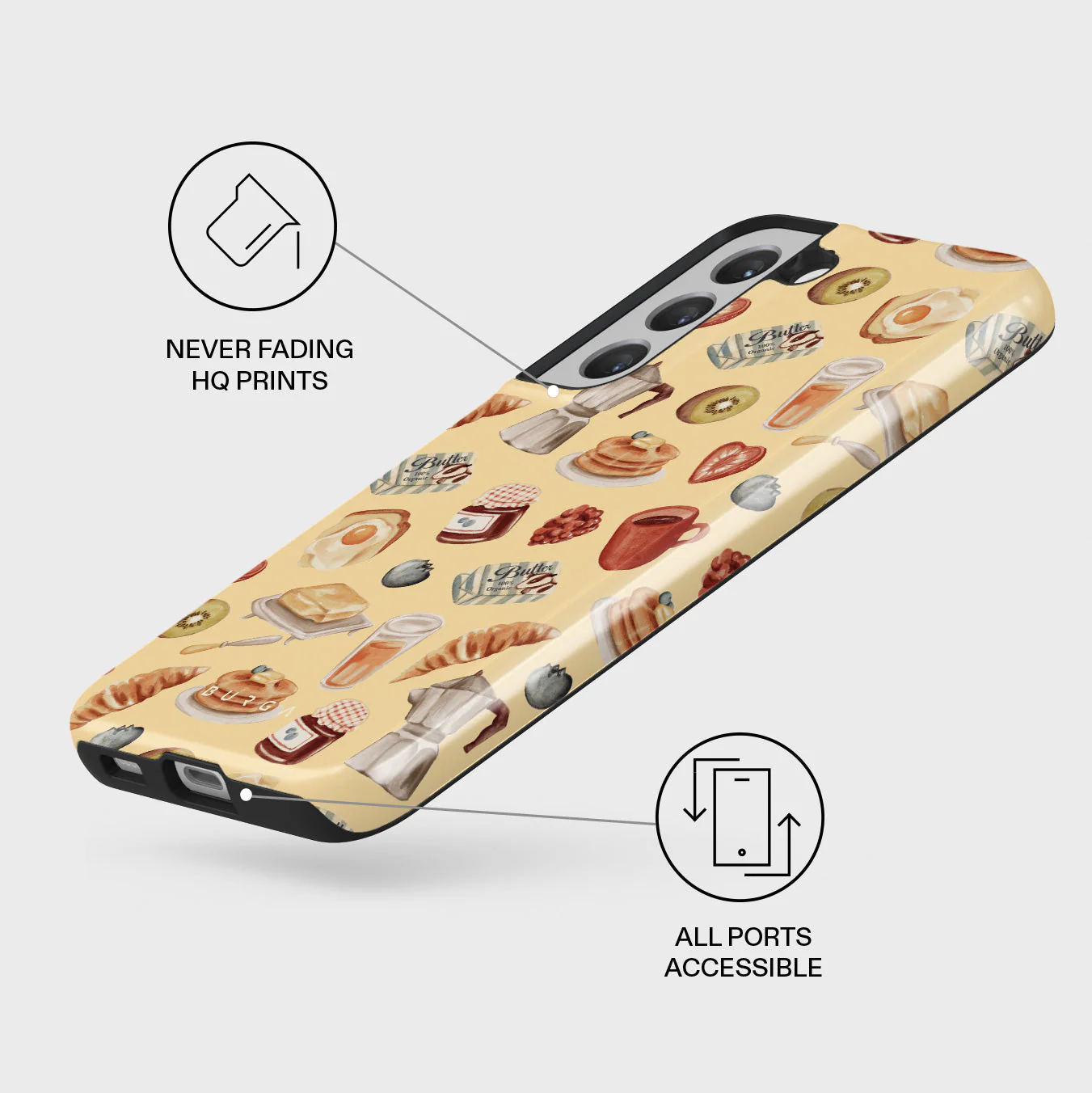 Sunny Side Up - Samsung Galaxy S22 Case - Image 3