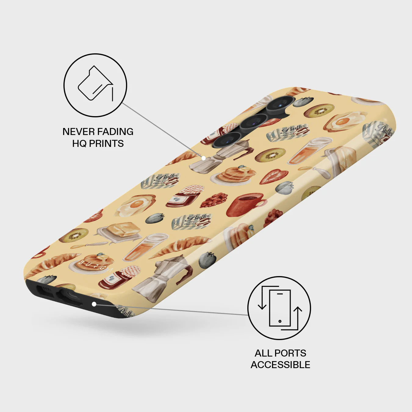 Sunny Side Up - Samsung Galaxy S23 FE Case - Image 3