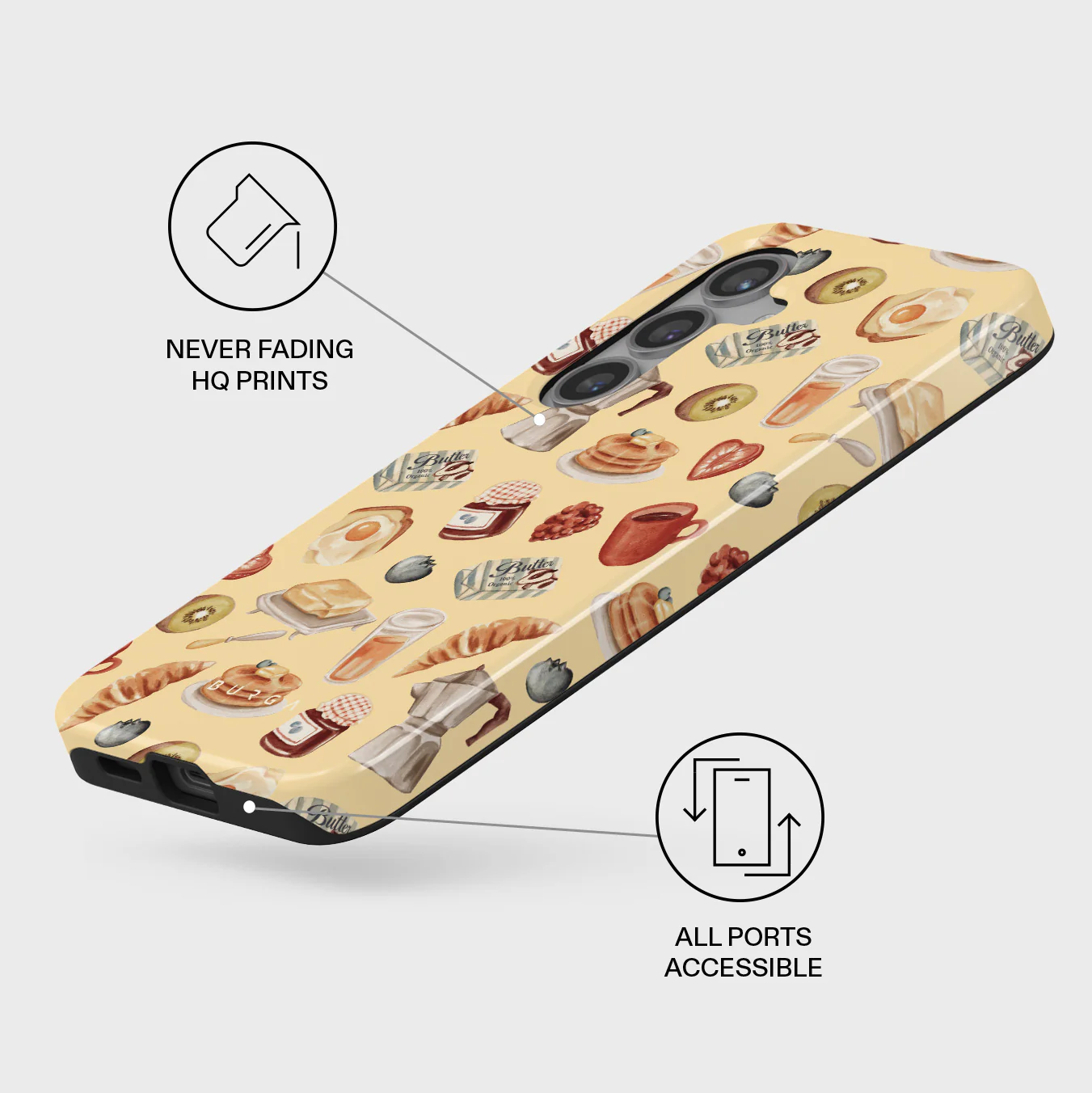 Sunny Side Up - Samsung Galaxy S24 FE Case - Image 3