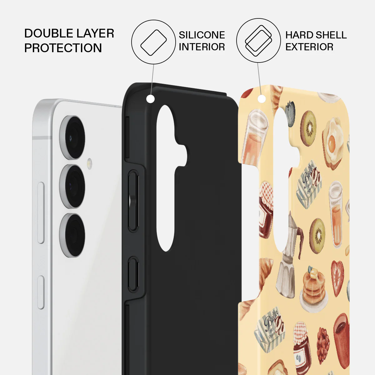 Sunny Side Up - Samsung Galaxy S25 FE Case - Image 2