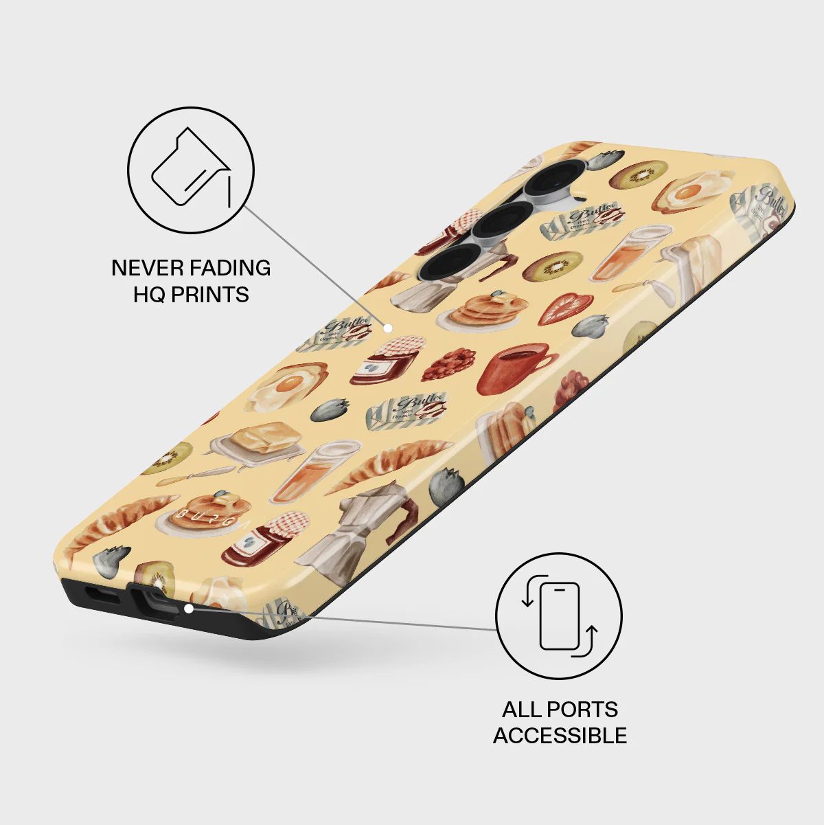 Sunny Side Up - Samsung Galaxy S25 FE Case - Image 3