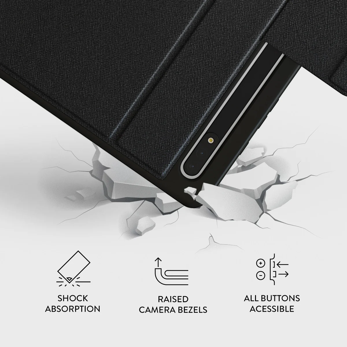 Sunny Side Up - Samsung Galaxy Tab S10 Ultra Case - Image 3